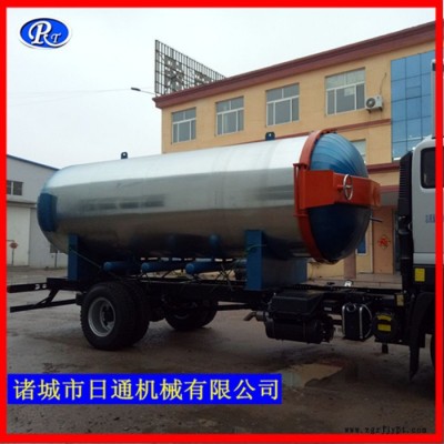 日通机械供应RTA-2000-10000型硫化罐 大型蒸汽加热硫化罐加工定制图6