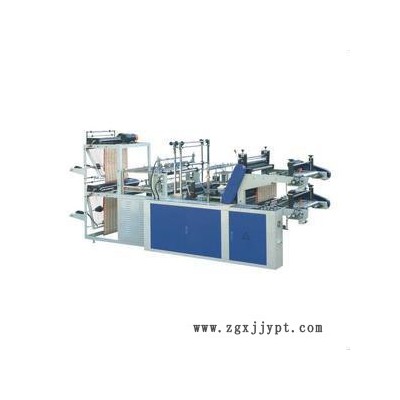 华瑞 DFR-400*2 热封热切全自动双道制袋机图1