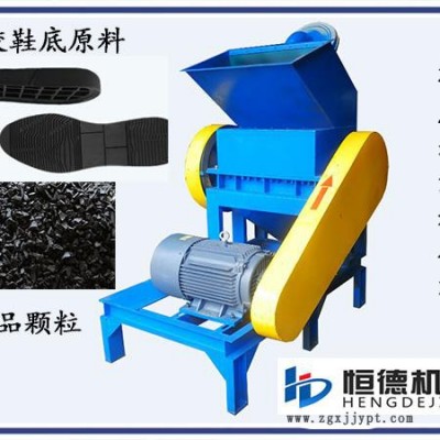 小型超细粉碎机 橡胶造粒机 钢丝胎颗粒设备 废旧轮胎破碎机图4