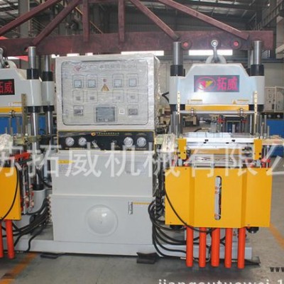 江苏拓威生产350T平板硫化机价格低  **价廉 品质稳定图2