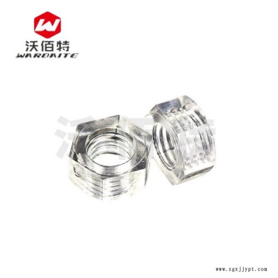PA66尼龙PP聚丙烯PVC硬聚氟乙烯PC聚碳酸酯PPS聚苯硫醚外六角螺母图4