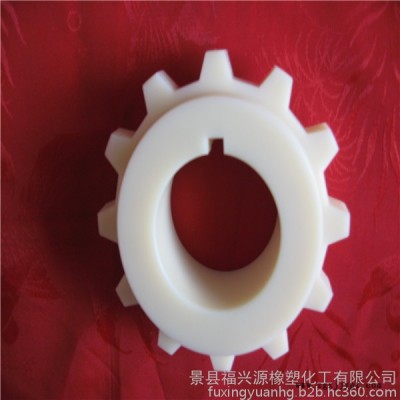 福兴源   生产定制MC尼龙齿轮 PA66尼龙齿轮   输送传动链轮 模数齿轮 网带链轮图5