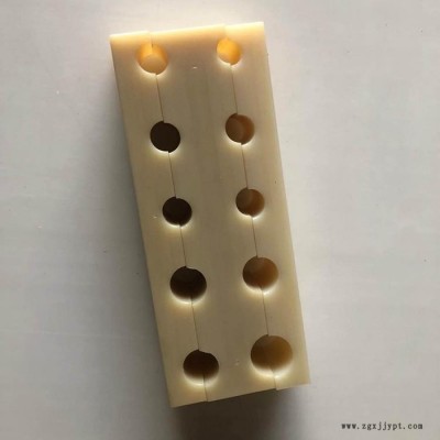 弘熙PA66耐磨尼龙限位块   机加工尼龙块    尼龙夹紧块 尼龙固定块图4