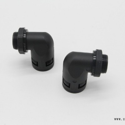 90度塑料波纹管快速接头  UL认可的PA66尼龙（polyamide） 现货库存图2
