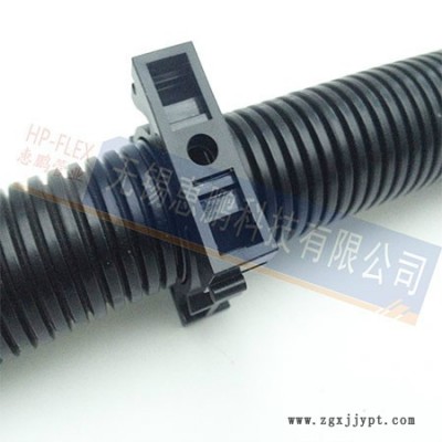RQS-N波纹管固定座  尼龙软管固定夹  尼龙PA66进口材质  环保型图4