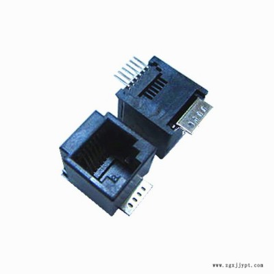 **RJ45连接器 直插180度贴片式 LCP耐高温材质图6