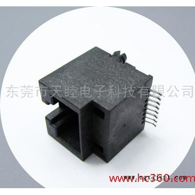 连接器厂家批发**RJ45 SMT连接器 LCP耐高温图3