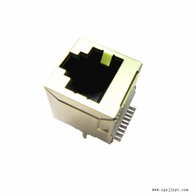 供应新款**LCP耐高温RJ45贴片式直插180度连接器图6