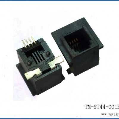 供应新款**LCP耐高温RJ45贴片式直插180度连接器图8