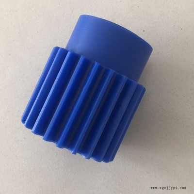 鼎越 耐磨尼龙齿轮含油自润滑齿轮蓝色尼龙齿轮pom塑料齿轮非标齿轮定做图4