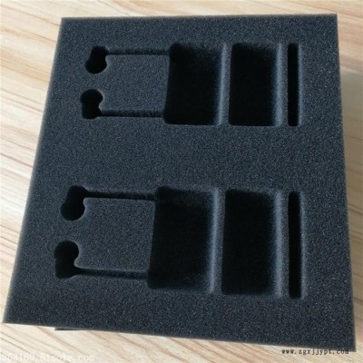 黑色EVA海绵工具盒内衬 EVA化妆品盒 礼品盒内托 异型冲压海绵内衬图1