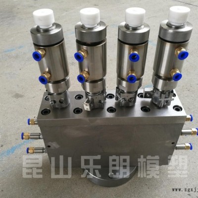 乐朗 EVA胶棒一模四出挤出模具 (1)图3