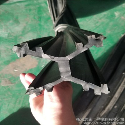651型橡胶止水带 300*8遇水膨胀外贴式止水带 EVA塑料止水带 CB腻子型止水带厂家 思涵直营图3
