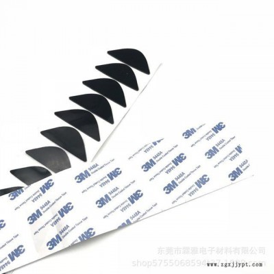 硅胶垫定制 黑色eva胶垫 风扇底座硅胶垫 三角形硅胶垫片 防撞垫图5