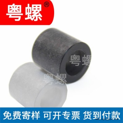 肇庆订做塑料轴环 异形黑POM轴环生产厂家 机械紧固件 导套图3