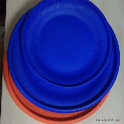 厂家供应 环保无味eva飞盘玩具 彩色发泡eva发泡球图1