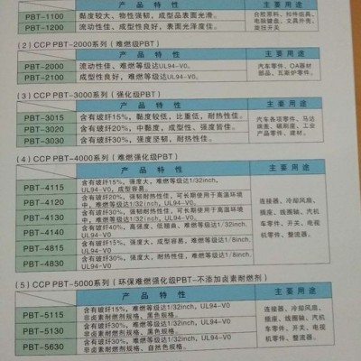 台湾长春PBT 食品级树脂，改性加纤阻燃无卤耐高温PBT，汽车连接器，家用电器外壳骨架专用料，一级代理图7