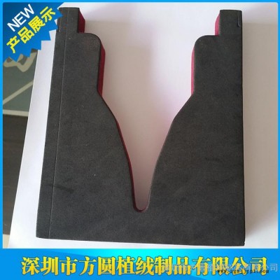 EVA产品植绒加工 EVA内托植绒加工 EVA环保植绒 防滑耐磨不脱绒图2