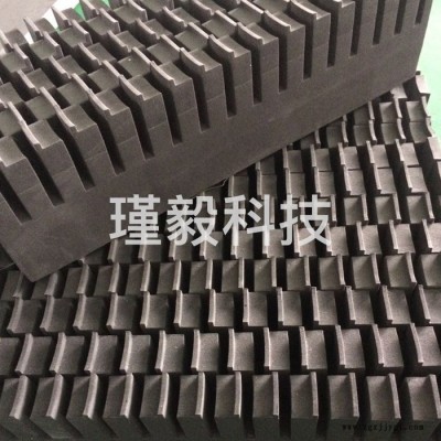加硬EVA物流周转定位卡槽 EVA异型泡棉内衬 上海EVA一体数控雕刻成型