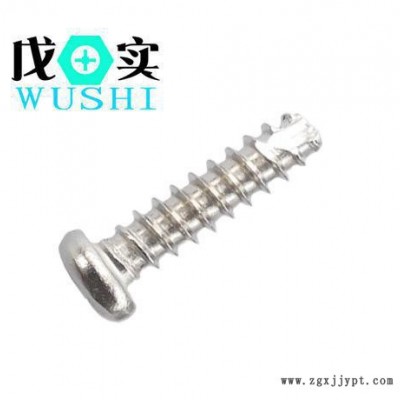 304不锈钢十字槽圆统尾自攻螺钉/割尾螺丝/PBT/ST3-ST4直销图2