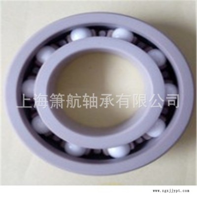PEEK工程塑胶轴承 6204  耐高温的 精度高、耐腐蚀 塑胶轴承图3