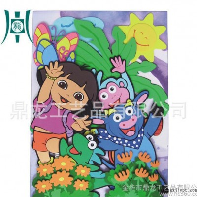 EVA十四件套墙贴 卡通挂件贴片 **DIY图2