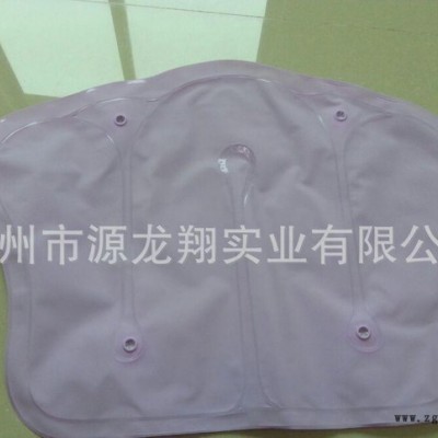 EVA充气浴枕高端充气洗澡靠枕带吸盘充气坐垫