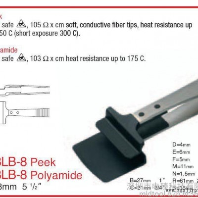 【电臻】供应瑞士Rubis Wafer handling tweezers 镊子43LB-8 Peek图6