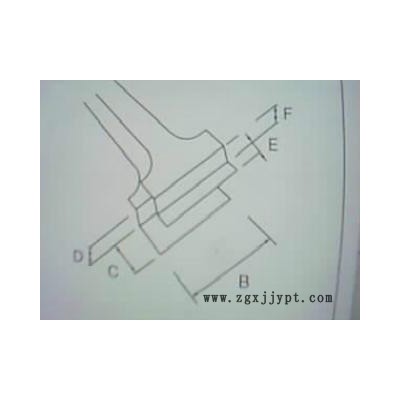 【电臻】供应瑞士Rubis Wafer handling tweezers 镊子43LB-8 Peek图1
