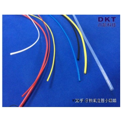 DKT丹凯PTFE管耐腐蚀性耐老化性白色聚四氟乙烯管图1