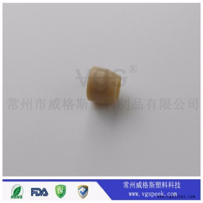 厂家专业生产   威格斯  peek刃环卡套 peek peek轴套 耐磨轴套 高温轴套 peek螺丝 peek接头图2