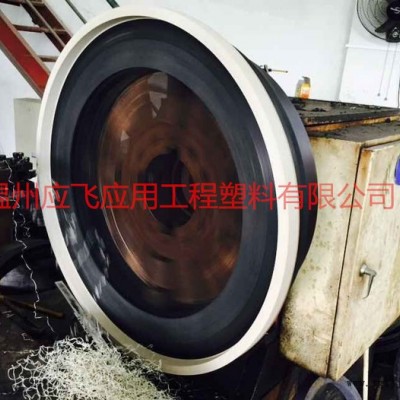 【温州应飞工程塑料】成功压制直径1.2米PEEK工程塑料球阀密封圈机械密封件图3