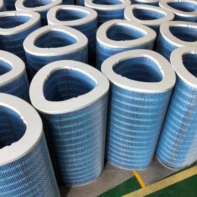 艾特环保齐全 阻燃除尘滤芯滤筒定做 除尘滤芯滤筒3566 PTFE覆膜除尘滤筒图1