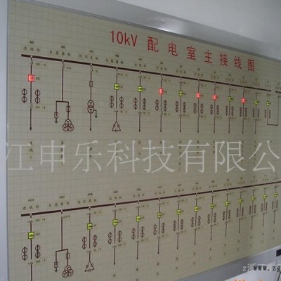 SYDP配电模拟屏 马赛克模拟板 PPO材料一次接线图 模拟