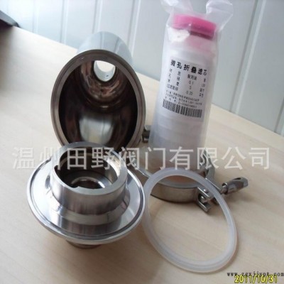 洁净蒸汽过滤器0.1um-PTFE滤芯，无菌不锈钢304壳图3