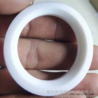 聚四氟乙烯滑动底座 四氟垫 四氟球阀底座 聚四氟乙烯垫片异形 ptfe垫片图5