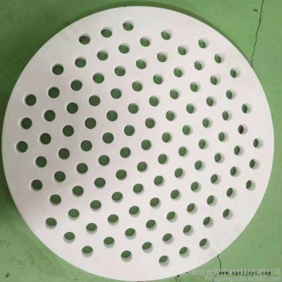 筛孔型聚四氟乙烯(PTFE)塔板 打孔四氟垫板 F4聚四氟乙烯板图1