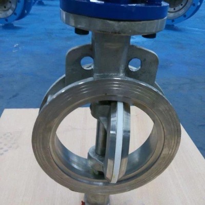 **产品】不锈钢对夹四氟密封蝶阀 封圈PTFE  D373图3