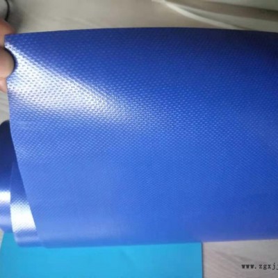 浙江工厂供应500D高强度PVC防水箱包专用用布 PTFE建筑膜材图3