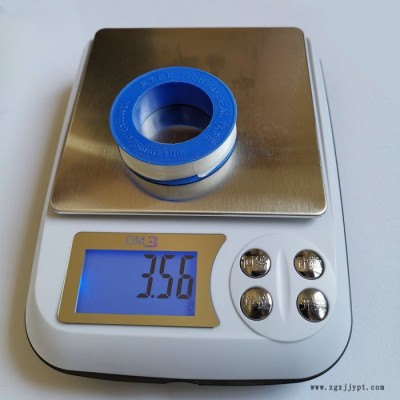 厂家供应 PTFE生料带 密封带封 水纸龙头胶带 聚四氟乙烯生料带 出口生料带 1/2英寸 12mm款生料带图4