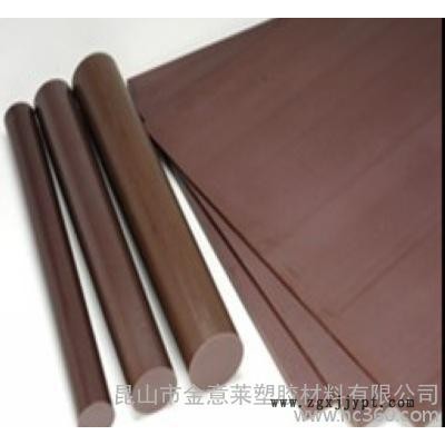 咖啡色Delrin AF板，耐磨擦POM+PTFE板图1
