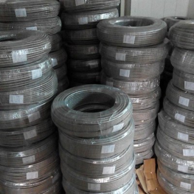 金德氟进口四氟钢丝编织管   铁氟龙PTFE编织管   模温机专用铁氟龙管    铁氟龙高压管图2