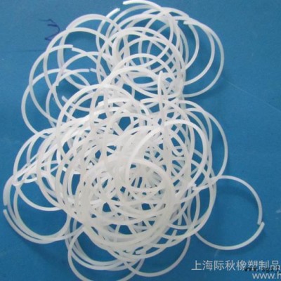 供应际秋四氟挡圈 PTFE开口挡圈 耐腐蚀螺旋挡圈图2