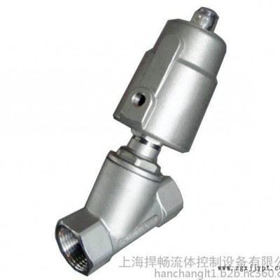 全不锈钢卡箍式气动角座阀--适用温度：PTFE：-30℃～180℃图4