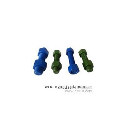 不锈钢螺栓标A320 PTFE涂蓝防腐蚀螺柱组合件图1
