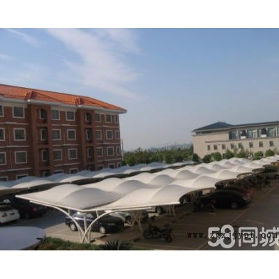 湖北襄阳三胜膜结构 膜结构车棚PTFE/PVC批发价格厂家供应图3