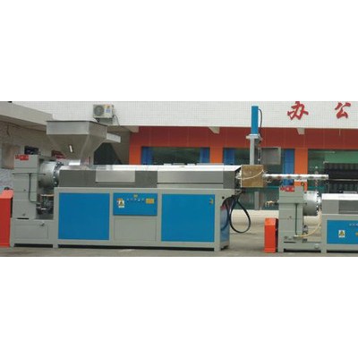高效薄膜造粒机 塑料再生水环刮粒造粒机 PE、PVC、ABS、PP发泡苯等粉碎料造粒机组图1