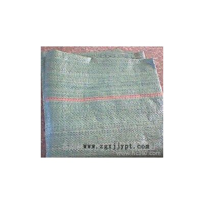 2015绿色回料编织打包袋/ 再生料编织袋/logo专业定制