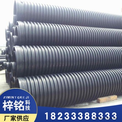 克拉管增强B型结构壁管 HDPE聚乙烯缠绕排污管高密度聚乙烯排水管图6