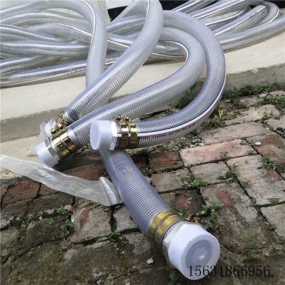定做 透明PVC软管 防静电PVC软管 工业螺旋PVC软管 超然橡塑图3